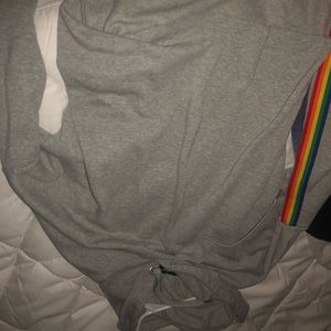 Cropped hoodie